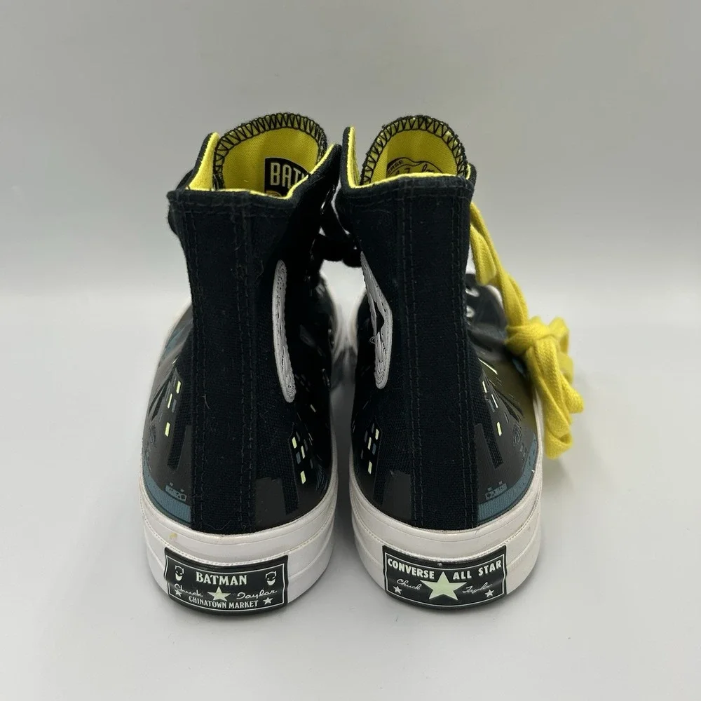 Converse Batman CTAS Chinatown Market Chuck‎ 70 Hi 167511C Black/Blazing Yellow